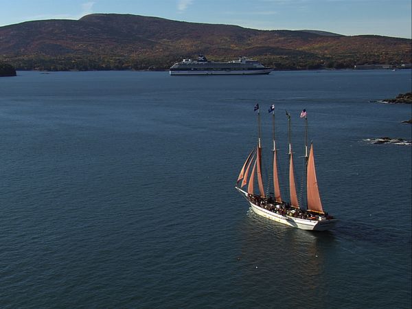 The World From Above - USA - Maine: West Quoddy Head Light to Mount Katahdin