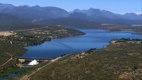 The World From Above - South Africa - The Orange River to Cederberg Mountains