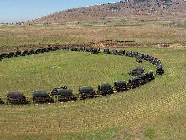 The World From Above - South Africa - Drakensburg Mountains to Blood River