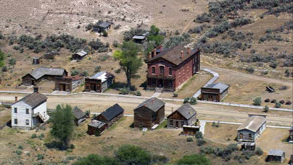 The World From Above - USA - Montana: Gates of the Mountains to Bannock Ghost Town