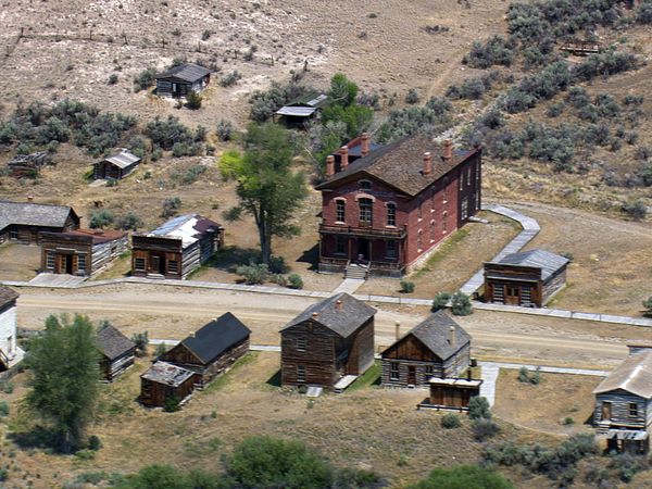 The World From Above - USA - Montana: Gates of the Mountains to Bannock Ghost Town