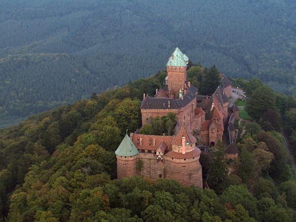 The World From Above - France - Neuf-Brisach Citadel to Paris