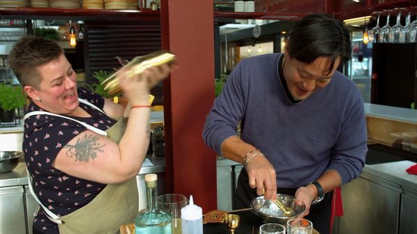 Simply Ming - Arctic Char with Fanney Dora Sigurjonsdottir, Vodka cocktail