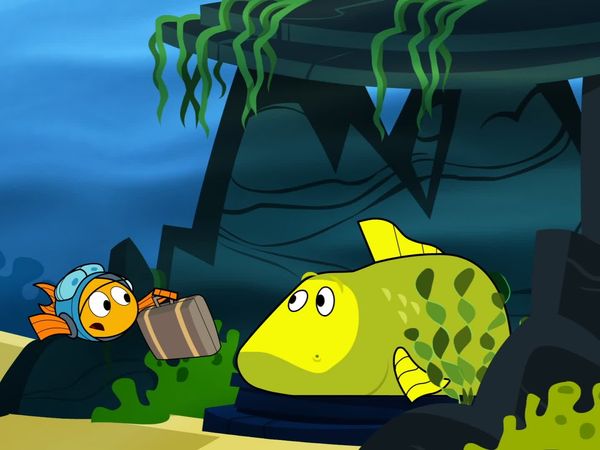 Peixonauta - O Caso da Gosma Nojenta / O Caso do Barulho Misterioso