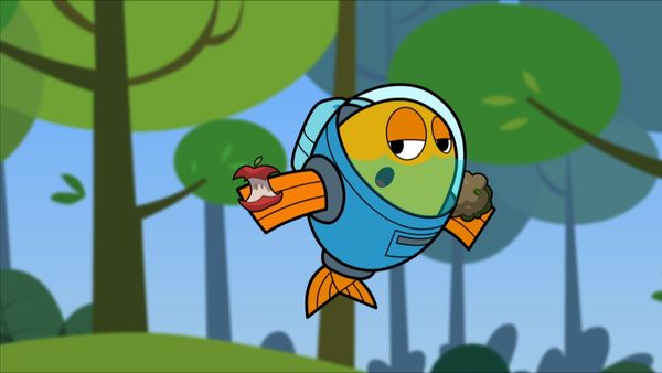 Peixonauta - O Caso da Troca de Identidades / O Caso do Cheiro Esquisito