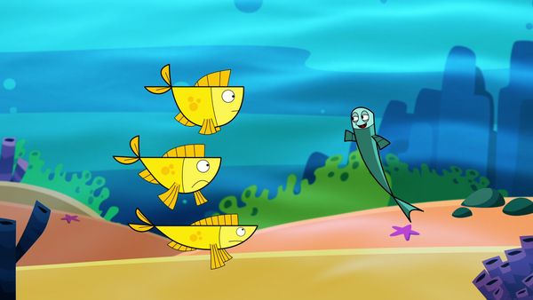 Peixonauta - O Caso da Turma dos Bananões /O Caso do Peixinho Mentiroso