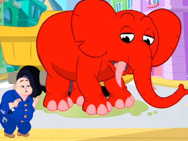 Morphle - My Red Excavator