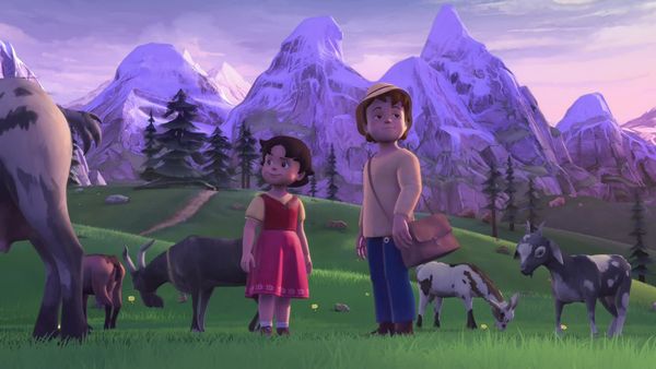 Heidi - Primeiro Día nas Montanhas
