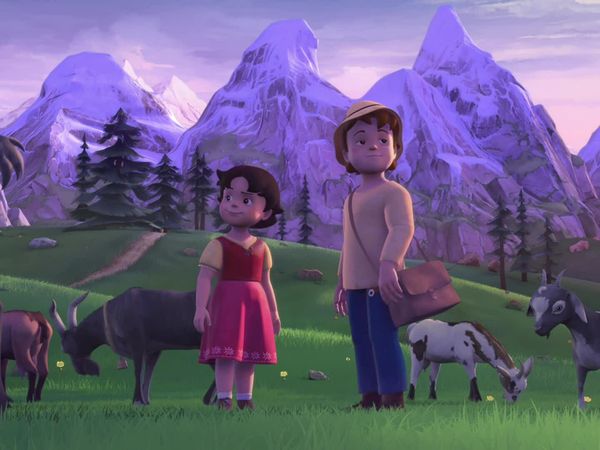 Heidi - Primeiro Día nas Montanhas