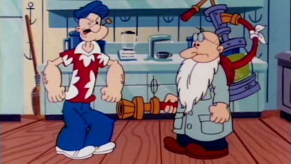 Popeye y su Hijo - El doctor Junior y Mr. Hyde / Popeye sobre las olas