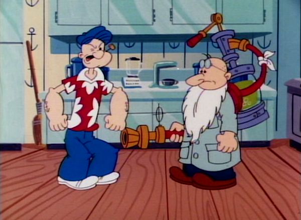 Popeye y su Hijo - El doctor Junior y Mr. Hyde / Popeye sobre las olas