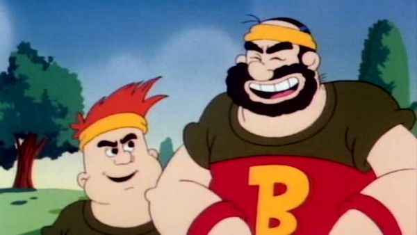 Popeye y su Hijo - Competencias y Tramposos / El tesoro perdido de las cuevas del pirata