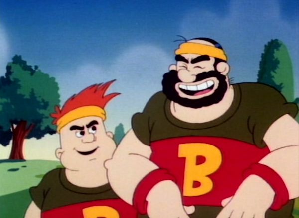 Popeye y su Hijo - Competencias y Tramposos / El tesoro perdido de las cuevas del pirata
