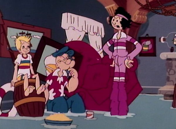 Popeye y su Hijo - Olivia decide descansar / Una dama en apuros