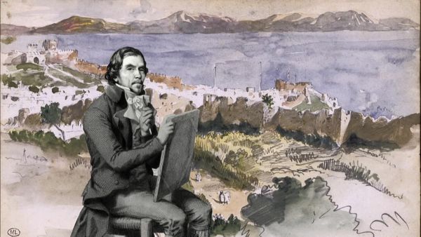 Los Secretos de las Grandes Pinturas - Las Mujeres de Alger en sus Habitaciones (1834) Eugène Delacroix