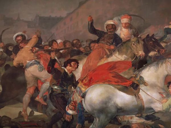 Los Secretos de las Grandes Pinturas - 2 de Mayo de 1808 en Madrid (1814) Fransisco de Goya