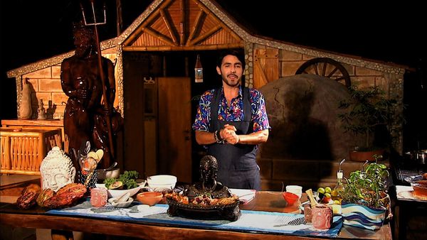 Del Huerto a la Mesa - The work por Byron Kaite