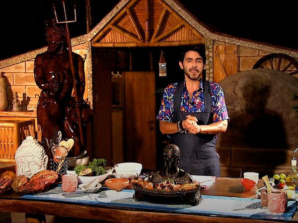 Del Huerto a la Mesa - The work por Byron Kaite