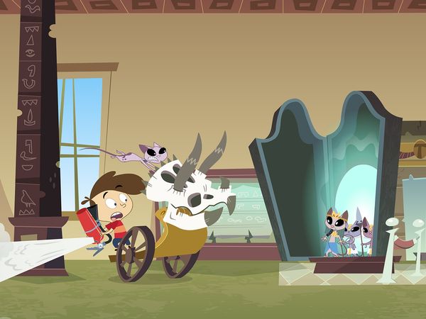 Kid vs. Kat - La maldición de la tumba de Tutangatón / Mascota irritada