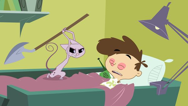 Kid vs. Kat - La gripe de Coop / Por arte de magia