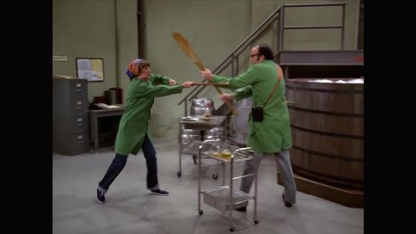 Laverne & Shirley - There's a Spy In My Beer