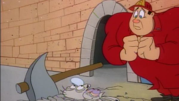 Ren & Stimpy - Feuerwehrhunde / Der kleinste Riese