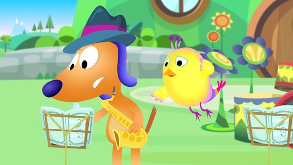 Cantando com Ping & Pong - Pintura Musical / Flor da Lua