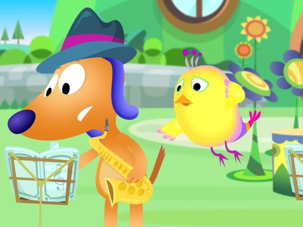 Cantando com Ping & Pong - Pintura Musical / Flor da Lua