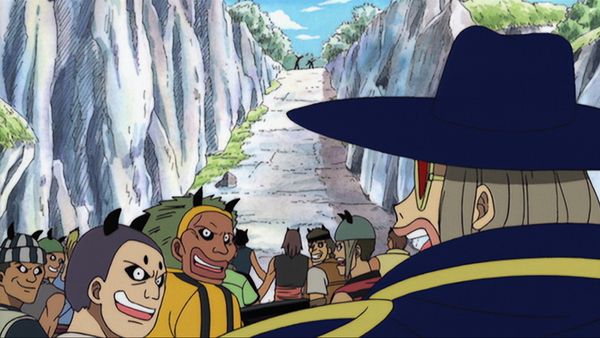 One Piece - Clash with the Black Cat Pirates! The Great Battle on the Slope!