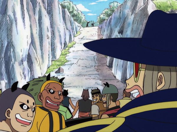One Piece - Clash with the Black Cat Pirates! The Great Battle on the Slope!