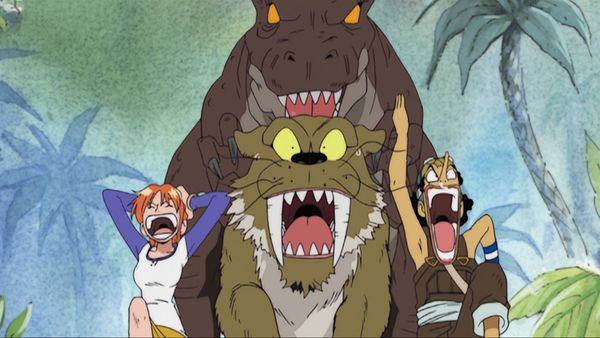 One Piece - Huge Duel! The Giants Dorry and Broggy!