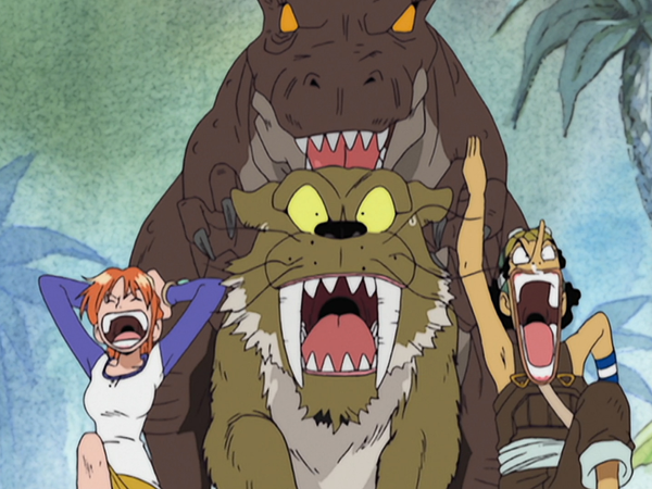 One Piece - Huge Duel! The Giants Dorry and Broggy!