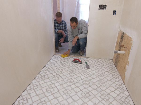 This Old House - Cape Ann | Tiling is a Family Affair