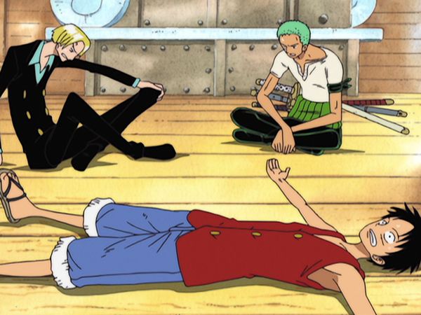 One Piece - Sail the white sea! The sky knight and the gate in the clouds!