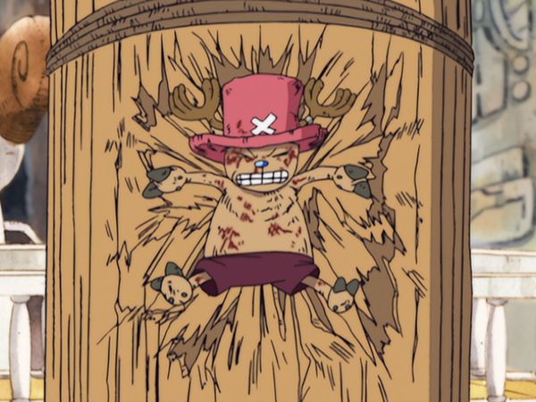 One Piece - Chopper in danger! Former god vs. Priest shura!