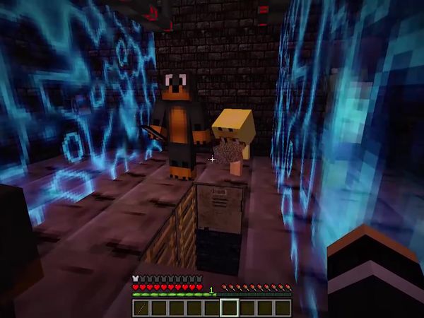 Little Ropo Minecraft Adventure Movies - Evil Granny Holds Heroes Hostage! - Minecraft Evil Granny