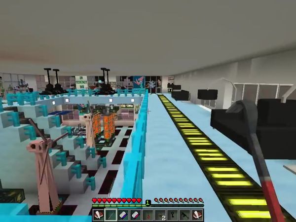 Little Lizard: Minecraft Hello Neighbor - The Neighbor Has Ice Sharks in His Basement