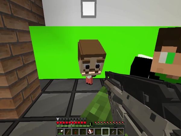 Little Lizard Gaming Minecraft Videos - The Neighbour Has Ben 10!