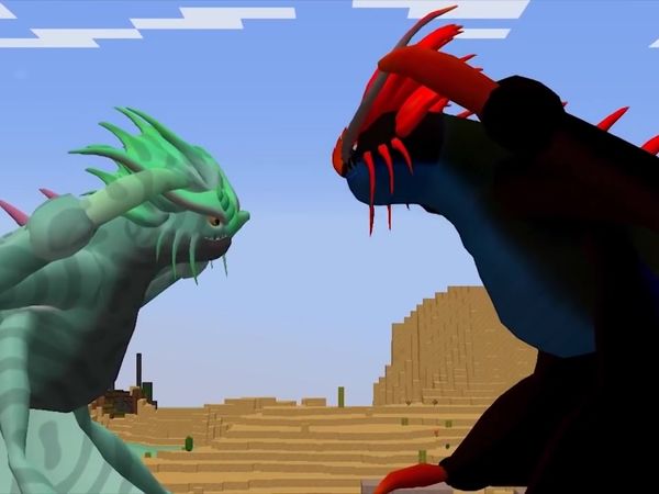 Little Ropo Minecraft Adventure Movies - Ropo's First Dragons Adventure!