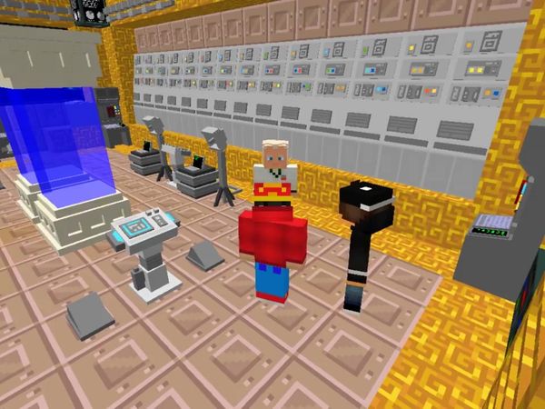 Little Ropo Minecraft Adventure Movies - The Time Machine Actually Works!