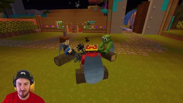 Little Ropo Minecraft Adventure Movies - Defeating Skeleton Dragons to Get to the Ghost Rider!
