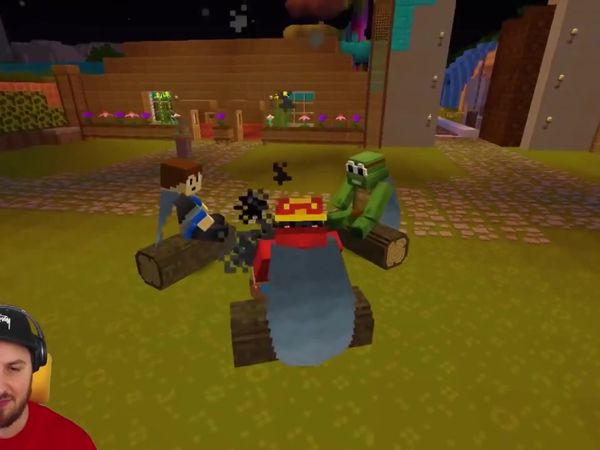 Little Ropo Minecraft Adventure Movies - Defeating Skeleton Dragons to Get to the Ghost Rider!