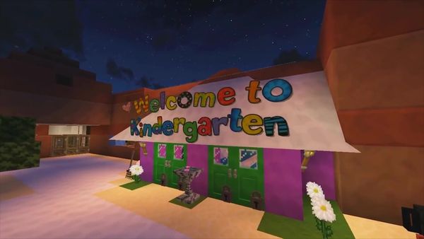 Little Kelly - Minecraft Tales - Baby Ellie Joins a Gang at Kindergarten - Little Kelly