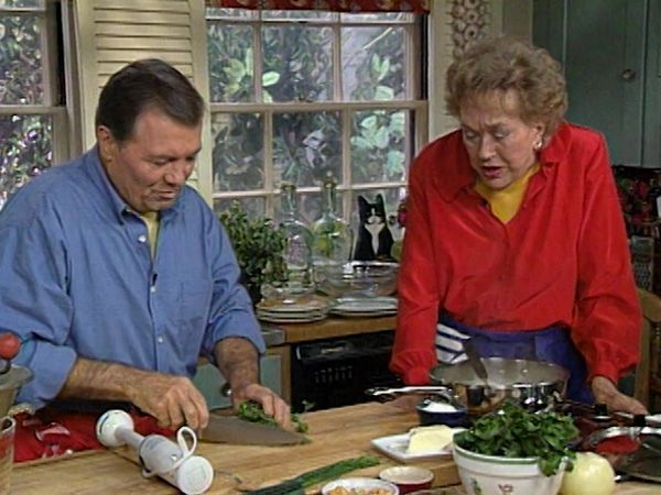 Julia & Jacques Cooking at Home - Soup - Four Classics: Onion, Vichyssoise, Mediterranean Fish, and Chicken