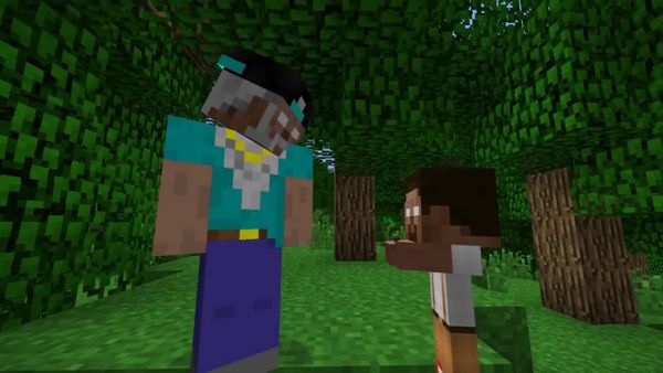 Golden Armor - Herobrine Minecraft - If Herobrine Had a Secret Love