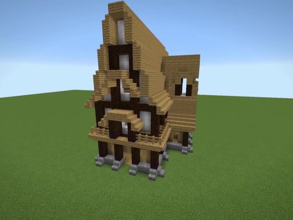 Golden Armor - Herobrine Minecraft - How to Build Herobrine's Family House in Minecraft