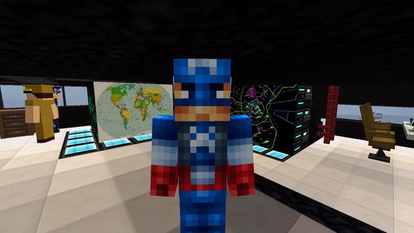 Little RoPo - Minecraft Videos - Captain America Has a Surprise