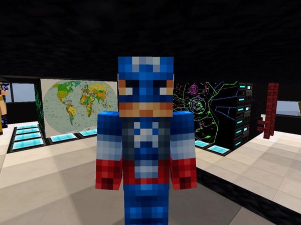 Little RoPo - Minecraft Videos - Captain America Has a Surprise