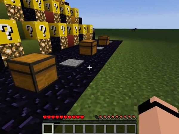 Little Carly Plays Minecraft - Little Donny Tries to Blow Up Little Carly!