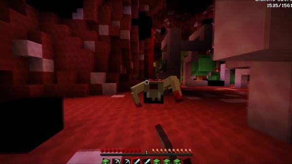 Little Carly Plays Minecraft - Shrunk and Eaten by a Baby!